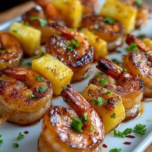 Jerk Shrimp Skewers