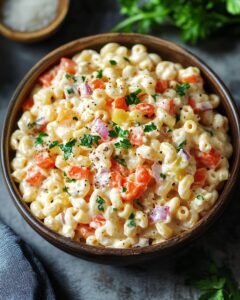 Chef Style Macaroni Salad
