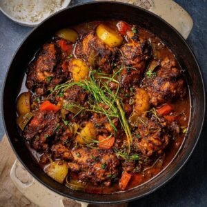 Brown Stew Chicken
