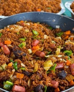 Jollof Rice (Ghana Style)