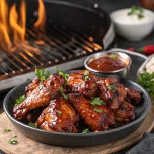 Bbq wings Lasagne Bowl