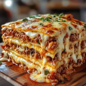 Meat Lasagna (Big Foil Pan)