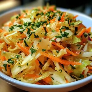 Cabbage & Carrot Slaw