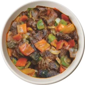 Beef w/Colorful Peppers