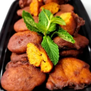 Spicy Plantain Fritters - Mossa Aganyin