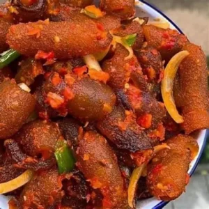 Peppered Smoked Roasted Ponmo